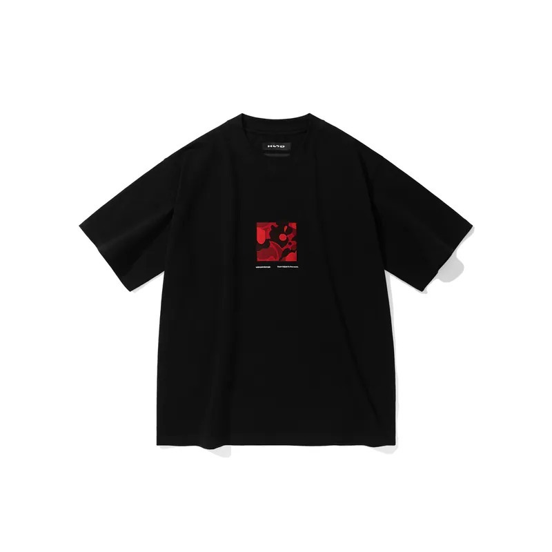 未知領域 mellow camo BOX TEE