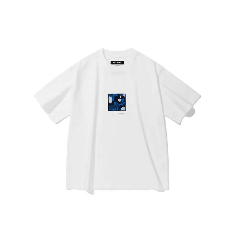 未知領域 mellow camo BOX TEE