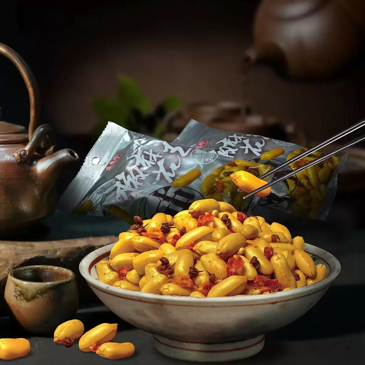 台灣 好市多 盛香珍 椒麻花生 100g X 8入 (✈️直送香港✈️運費到付)