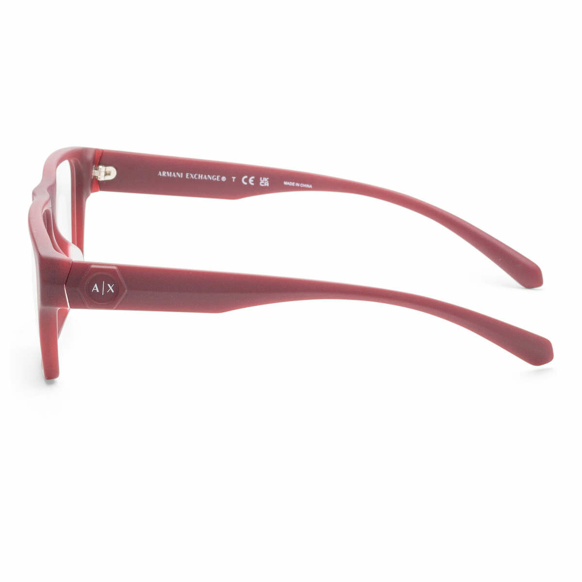 (預購)【Armani Exchange】AX3097F-8274-55 男士 紅色 枕型框 光學眼鏡