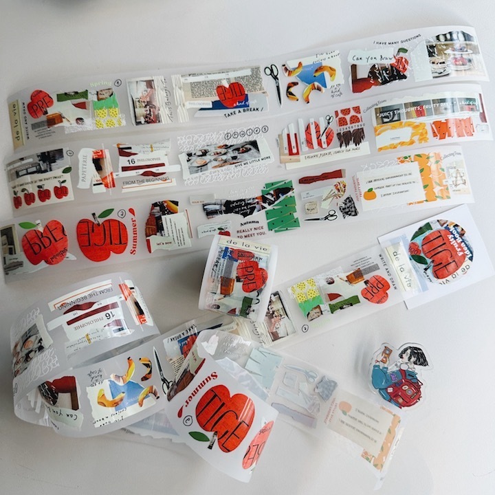 靈感小冊PET膠帶 Fruity Idea Book｜什物 A KIND OF CAFE