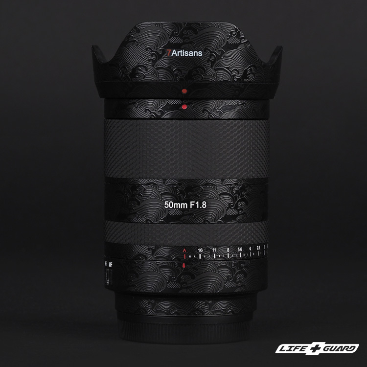 LIFE+GUARD  7Artisans AF 50mm 專用黑色海浪貼膜產品圖