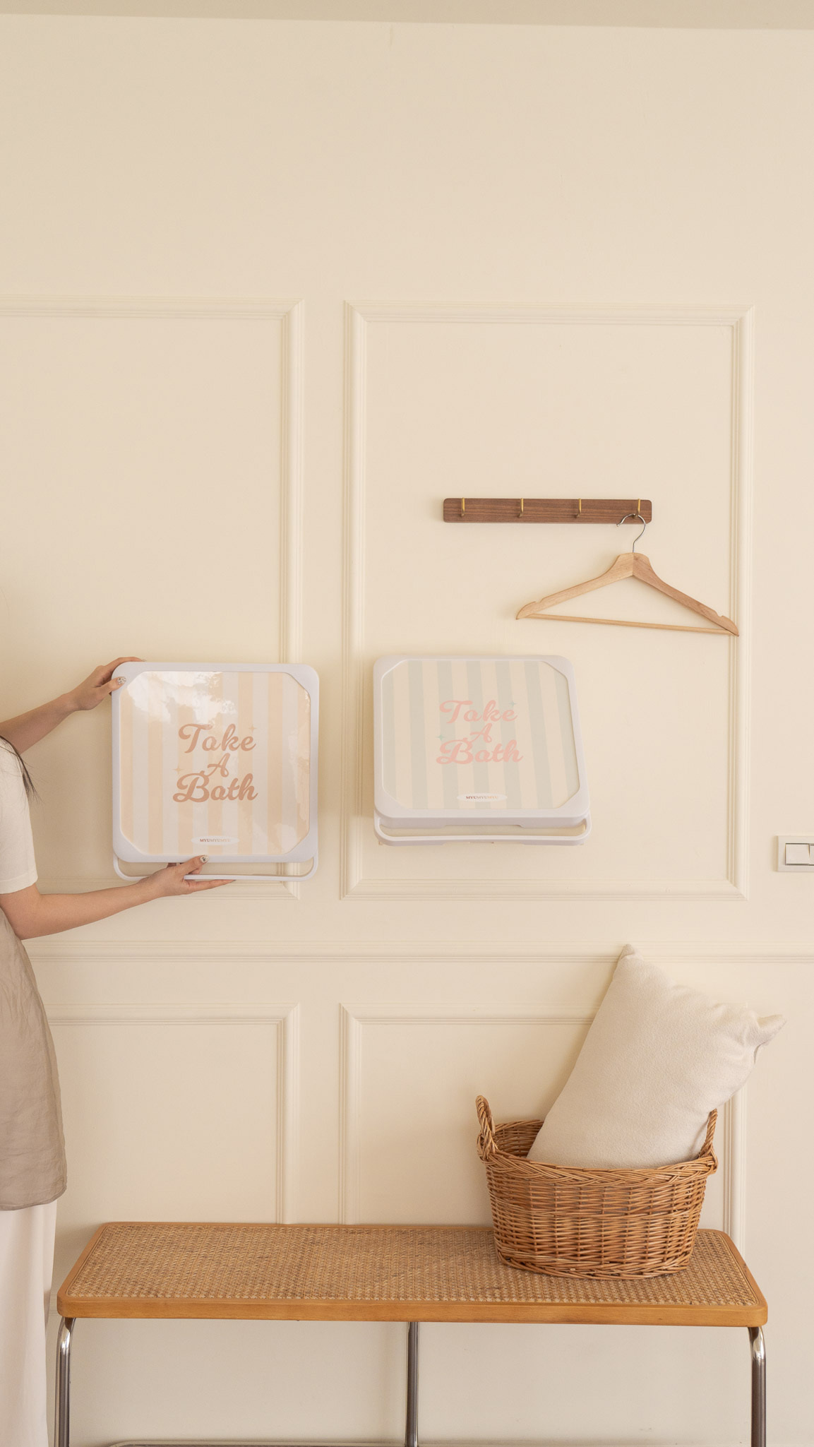 免釘可折疊收納架