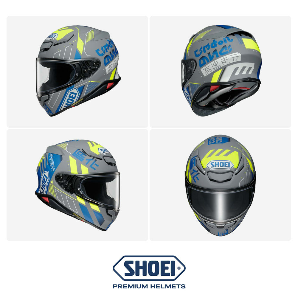SHOEI Z8 ACCOLADE TC10 高速走開