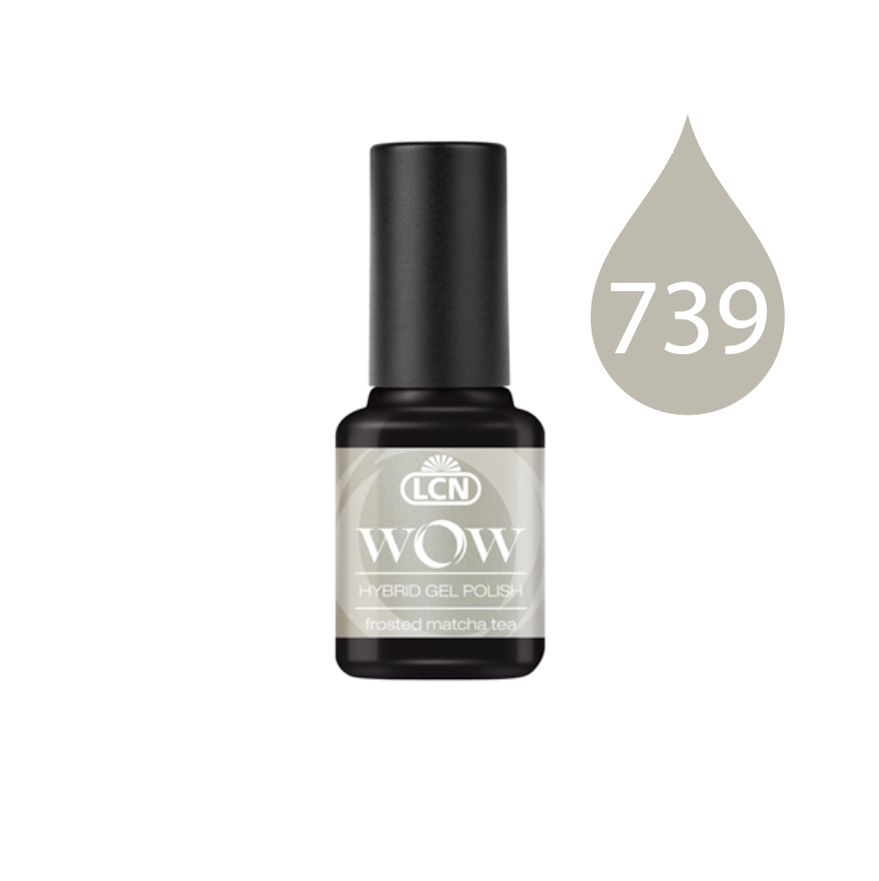 【739】WOW立體光感甲油 - Frosted Matcha Tea, 8ml
