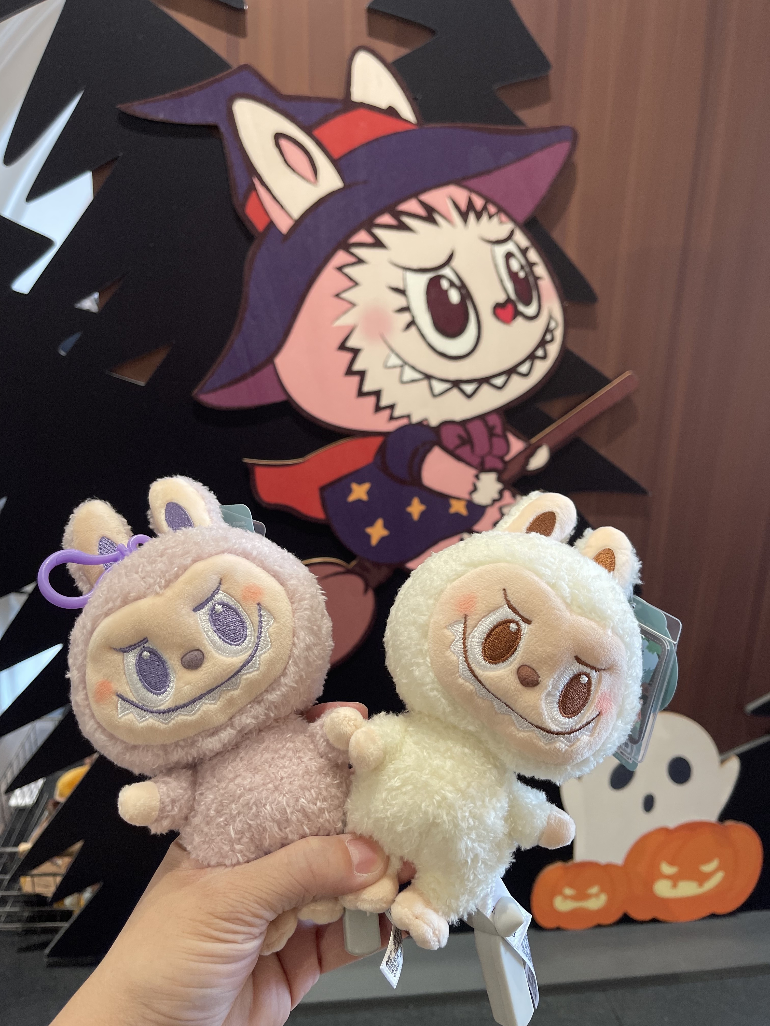 POPLAND限定 LABUBU毛毛公仔掛件 (C10 PO951)