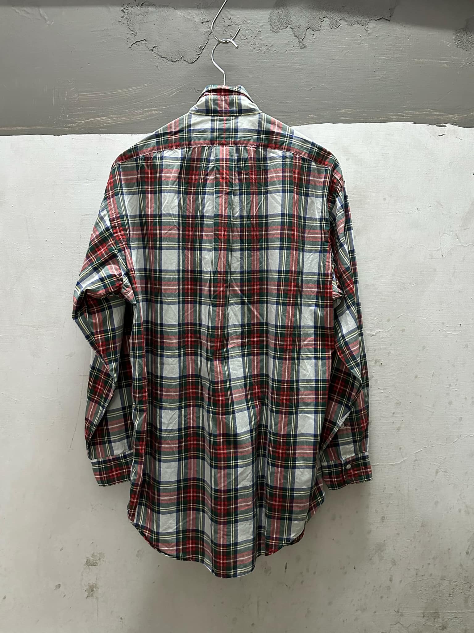 90’s Polo Ralph Lauren Cotton Check L/S Shirt