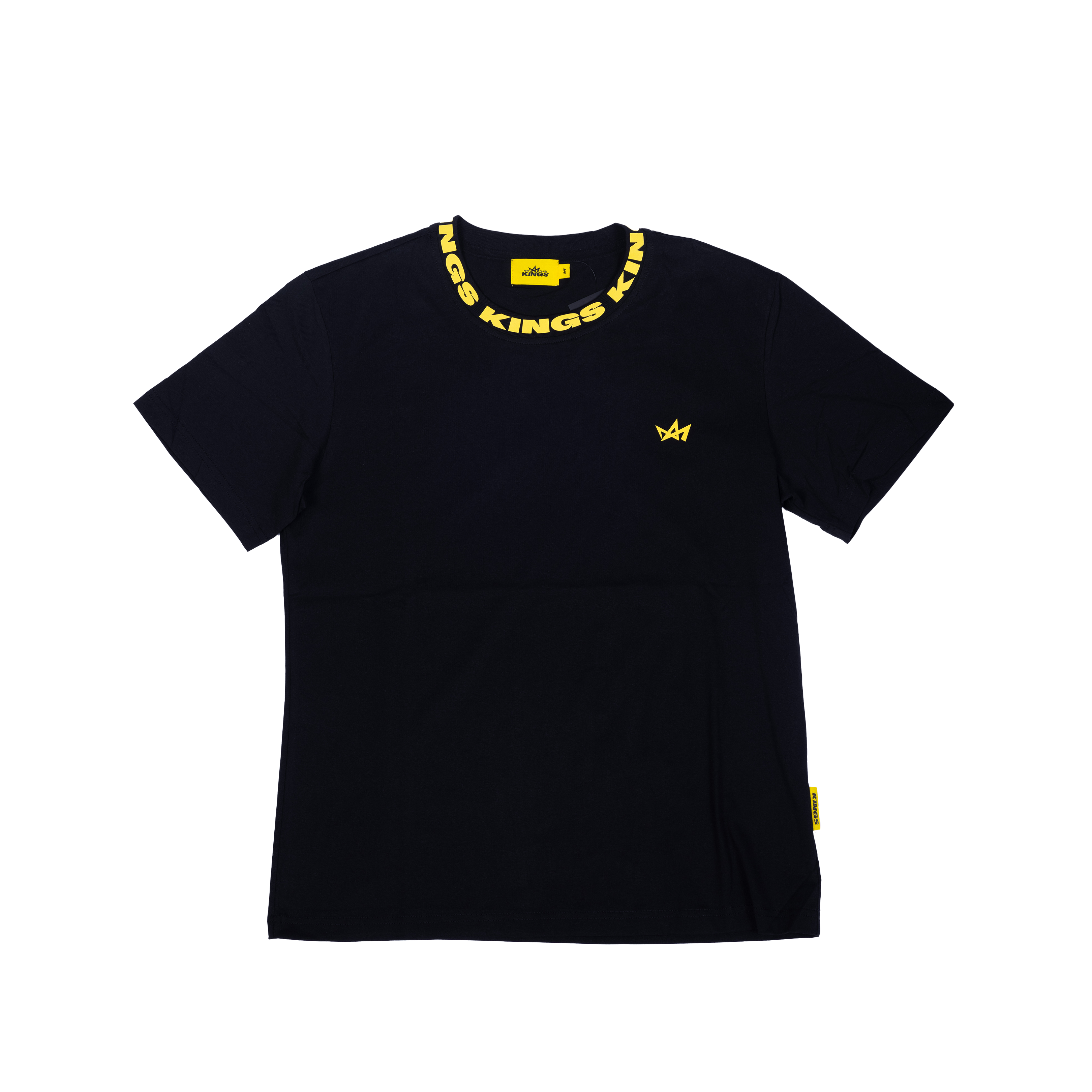 KINGS 小皇冠冰絲短袖 (黑)