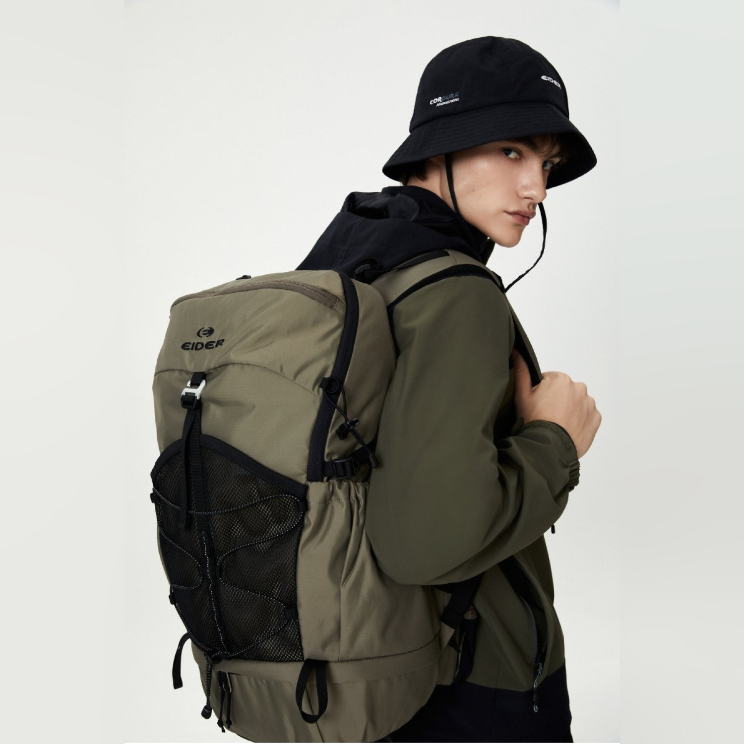 【EIDER】ARKAS 機能健行背包 30L / 24EDUU24B02-[卡其、淺灰]