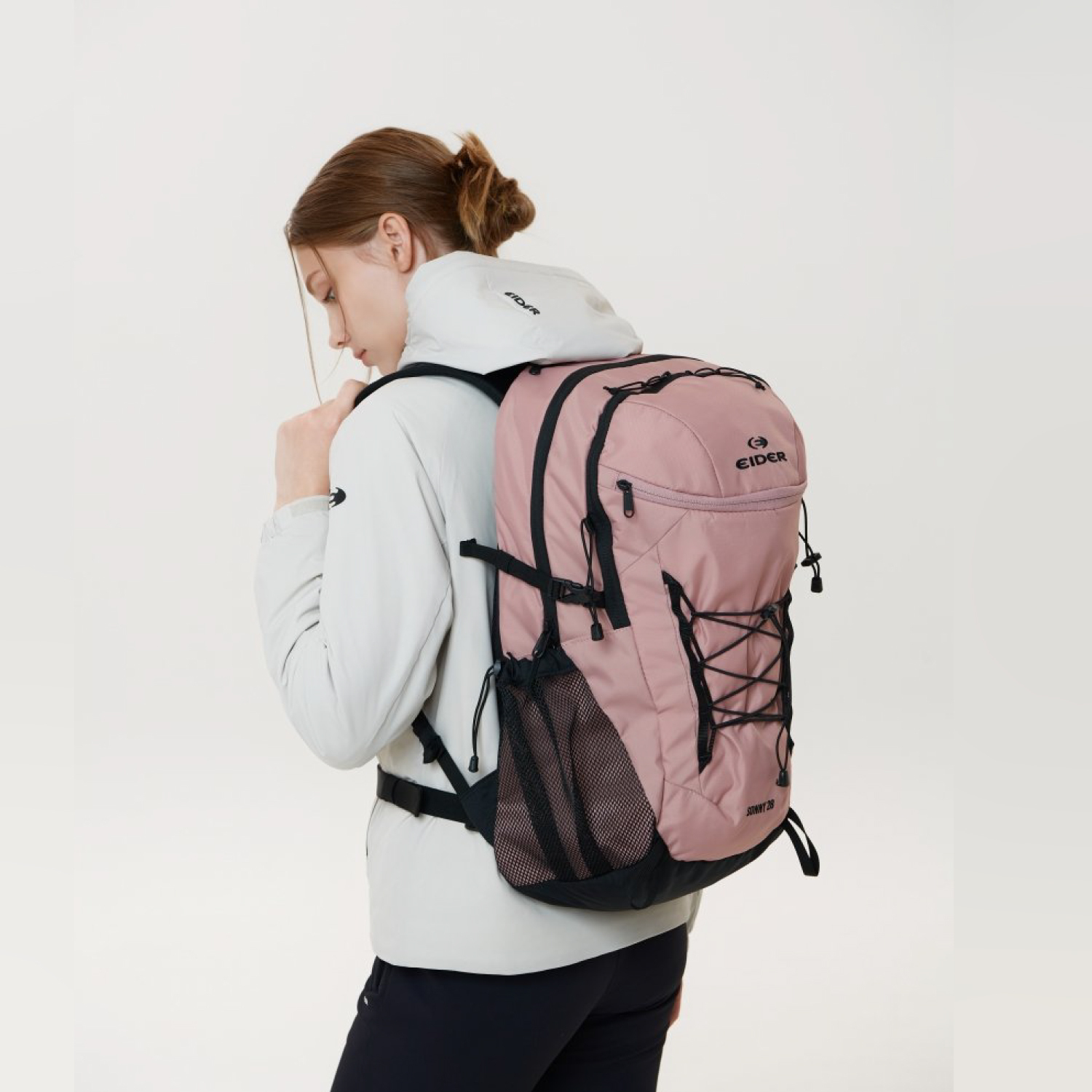 【EIDER】SONNY 多功能健行背包 28L / 24EDUU24B03-[紅、粉、黑]