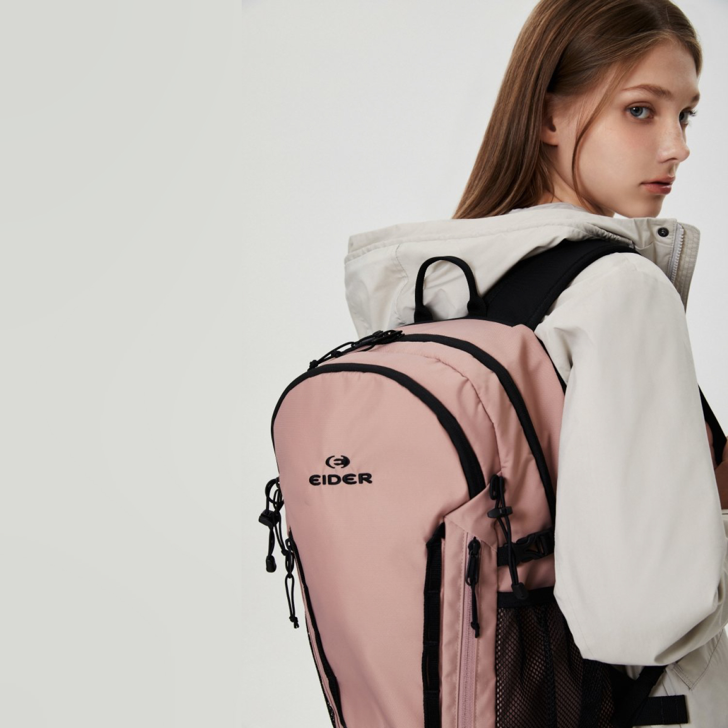 【EIDER】SONNY 多功能健行背包 20L / 24EDUU24B04-[灰、粉]