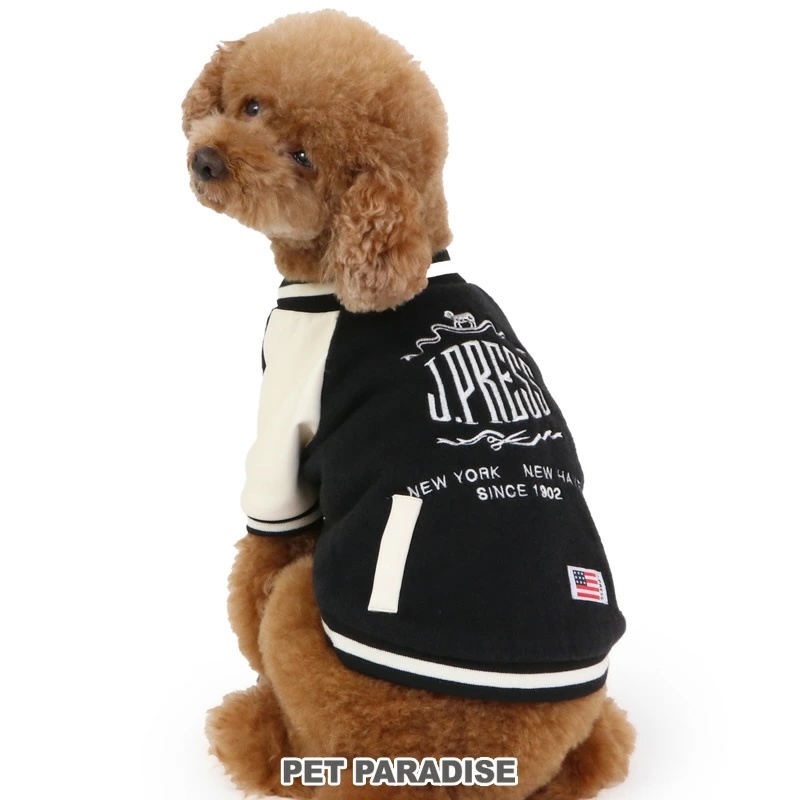 【Pet Paradise】J.Press Two-Tone Varsity Jacket <614-55704>
