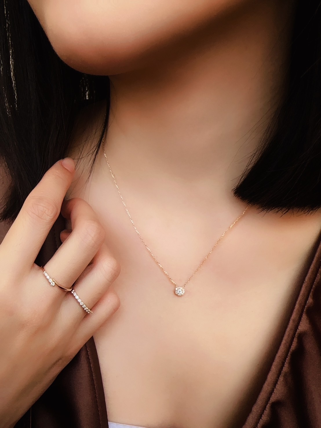 圓舞曲鑽石項鍊