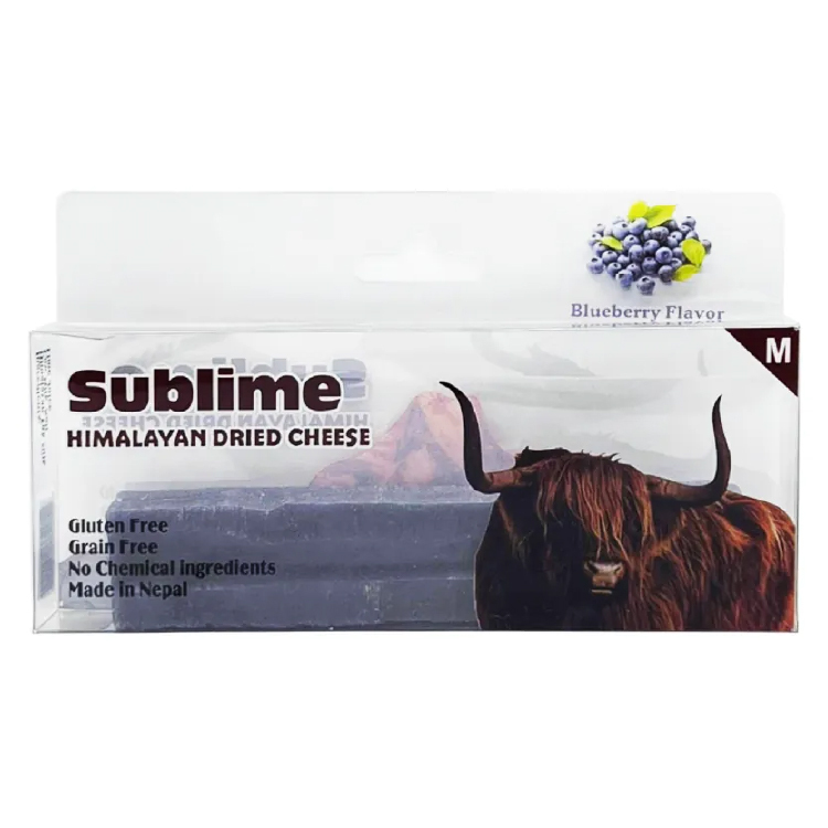 尼泊爾Sublime | 喜馬拉雅山芝士骨 藍莓味 (中)