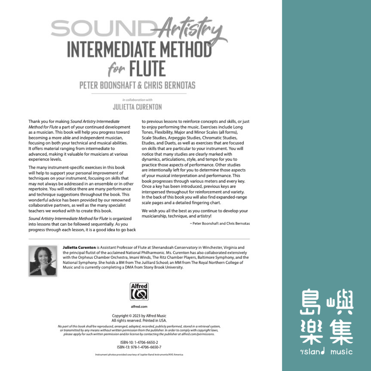 Sound Artistry Intermediate Method for Flute