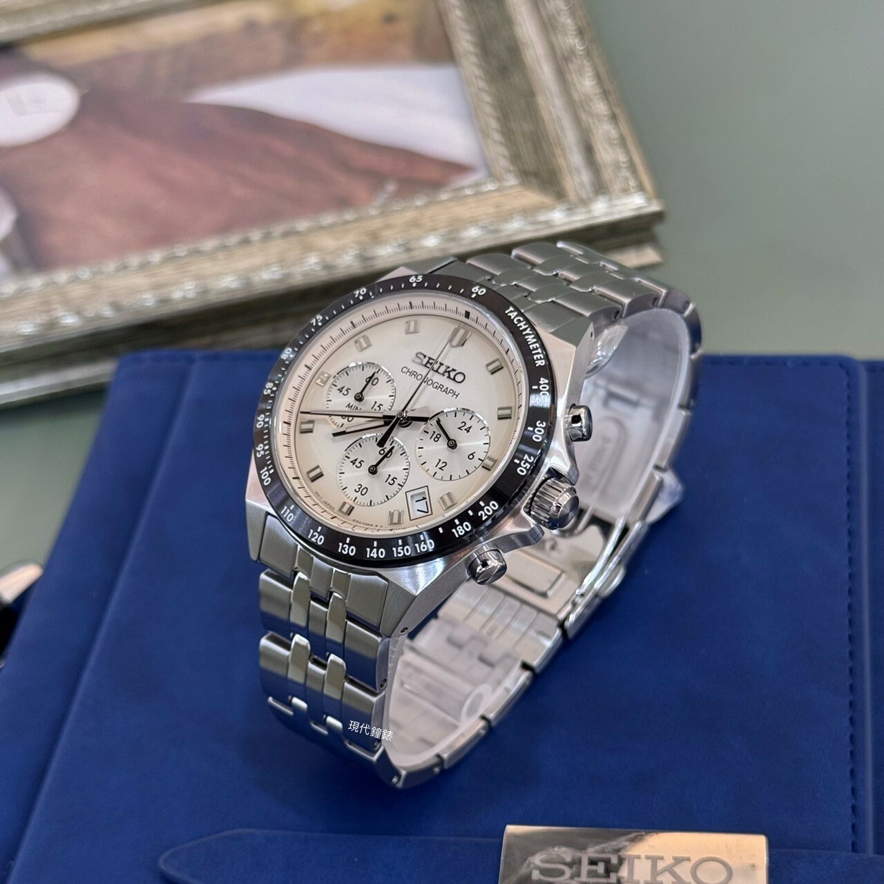 【SEIKO 精工】CS系列 計時碼錶 日系三眼石英腕錶8T63-02R0S 41mm 現代鐘錶