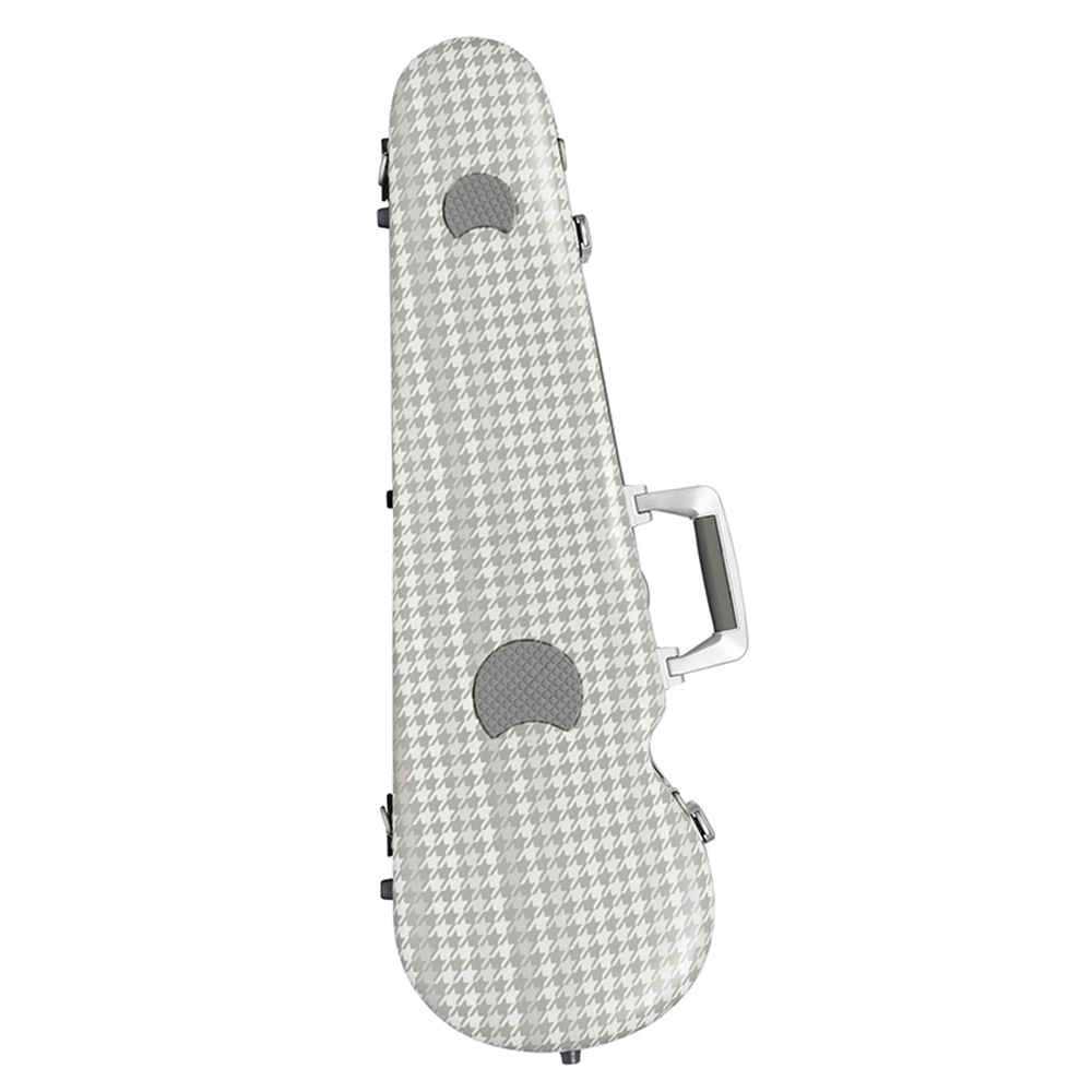 CABOURG 千鳥紋系列 小提琴三角盒 (銀邊)