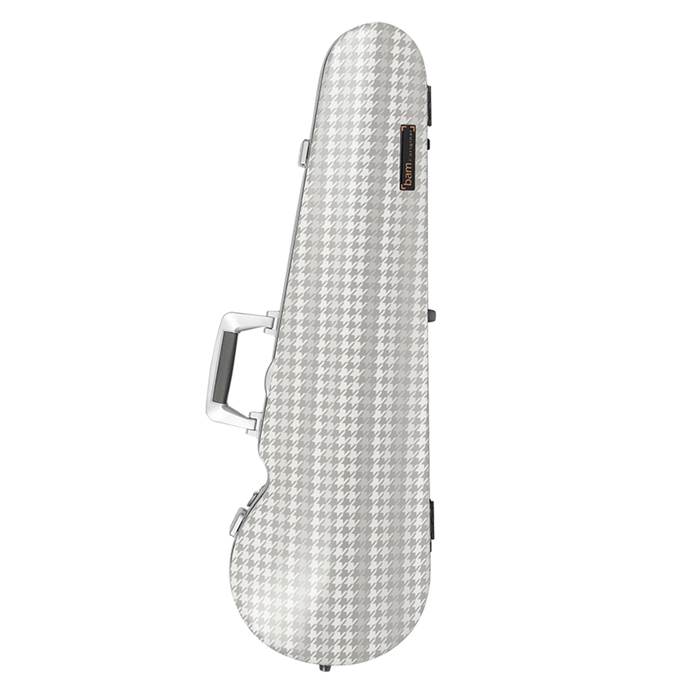 CABOURG 千鳥紋系列 小提琴三角盒 (銀邊)