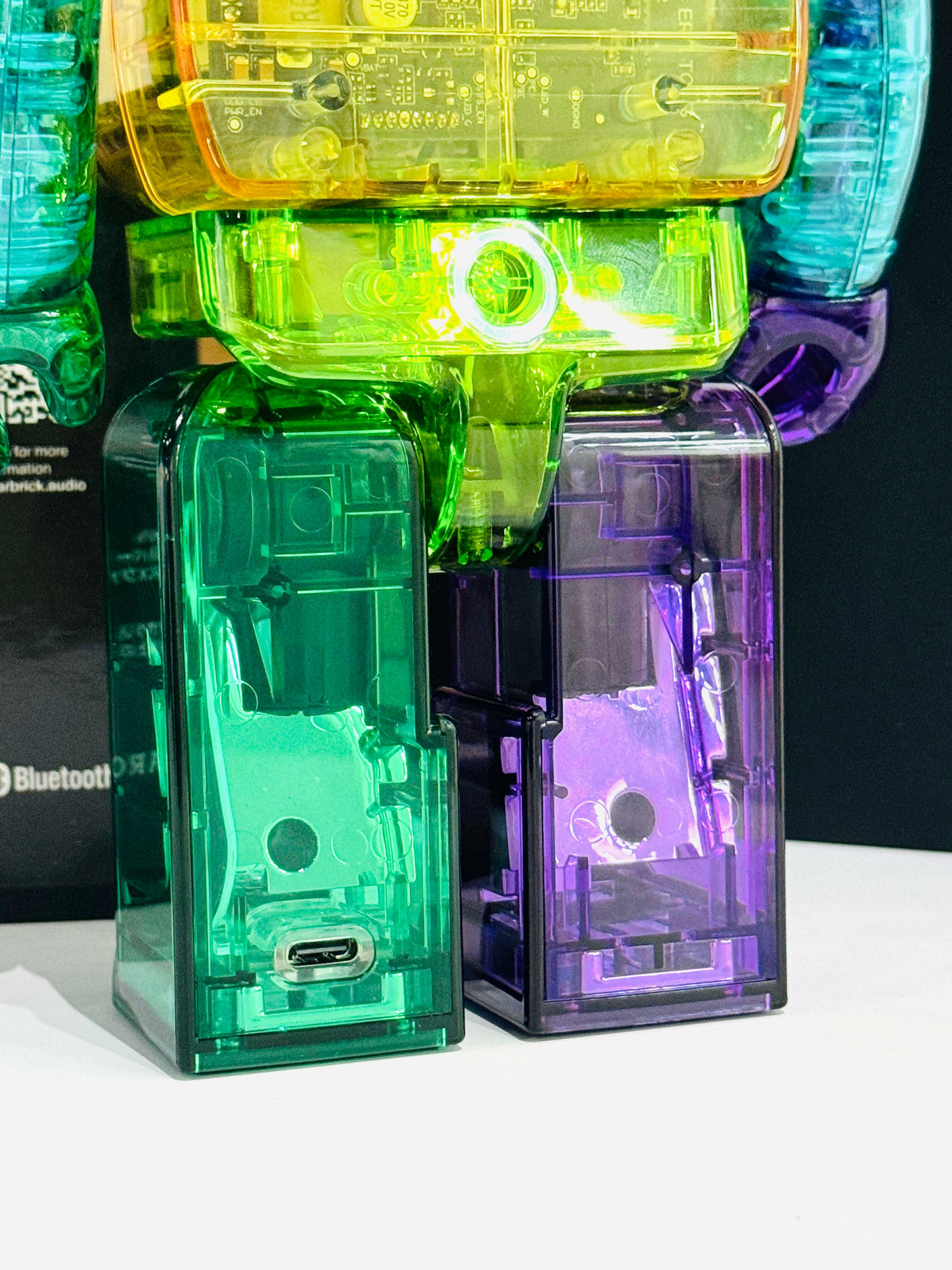 400% BE@RBRICK AUDIO RAINBOW Portable Bluetooth®️ Spea