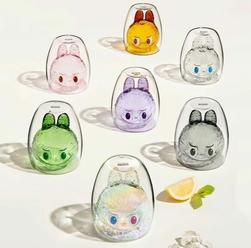 POP MART 泡泡瑪特 THE MONSTERS 雙層玻璃杯盲盒