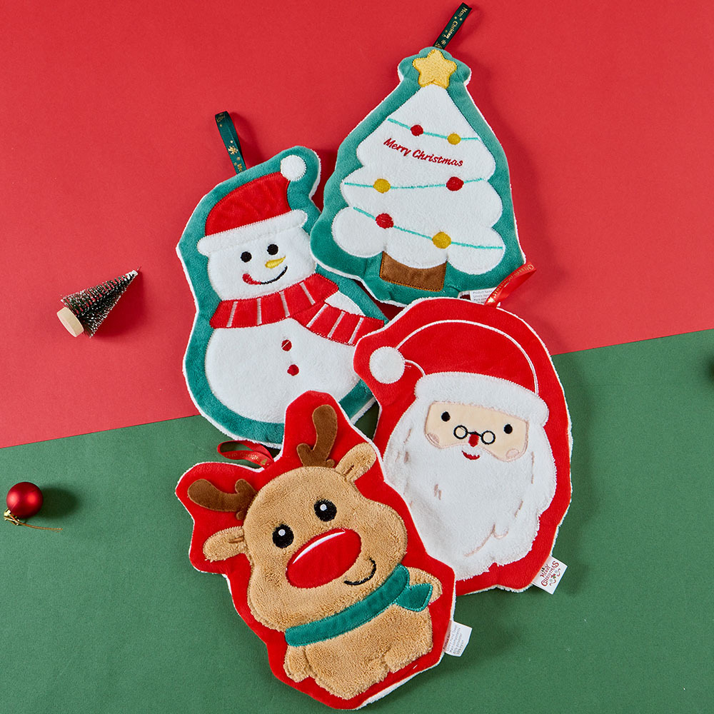 O'Pretty 歐沛媞 聖誕交換禮物-擦手巾禮