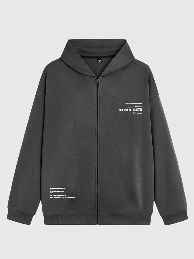 KADMAX大尺碼-秋冬長袖帽外套〈CATW2407〉