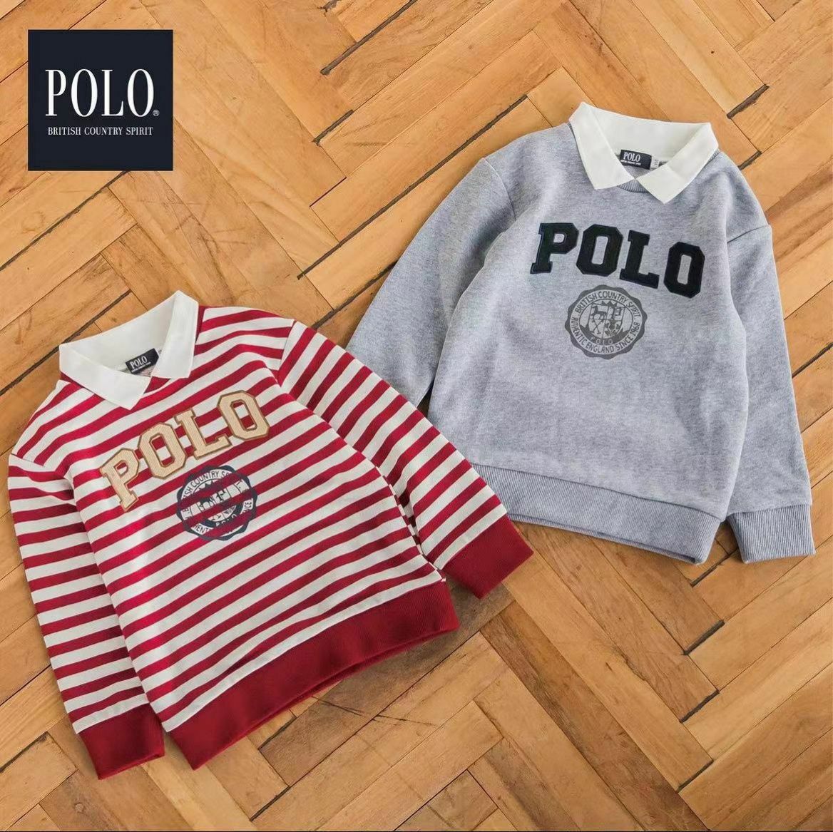 廠單 Polo baby系列 - 襯衫領衛衣