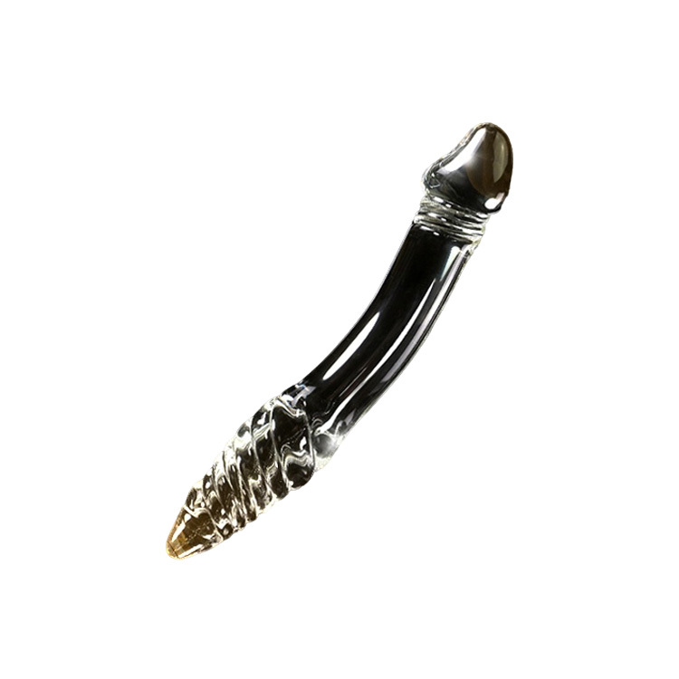 麥穗 雙頭陽具水晶玻璃棒