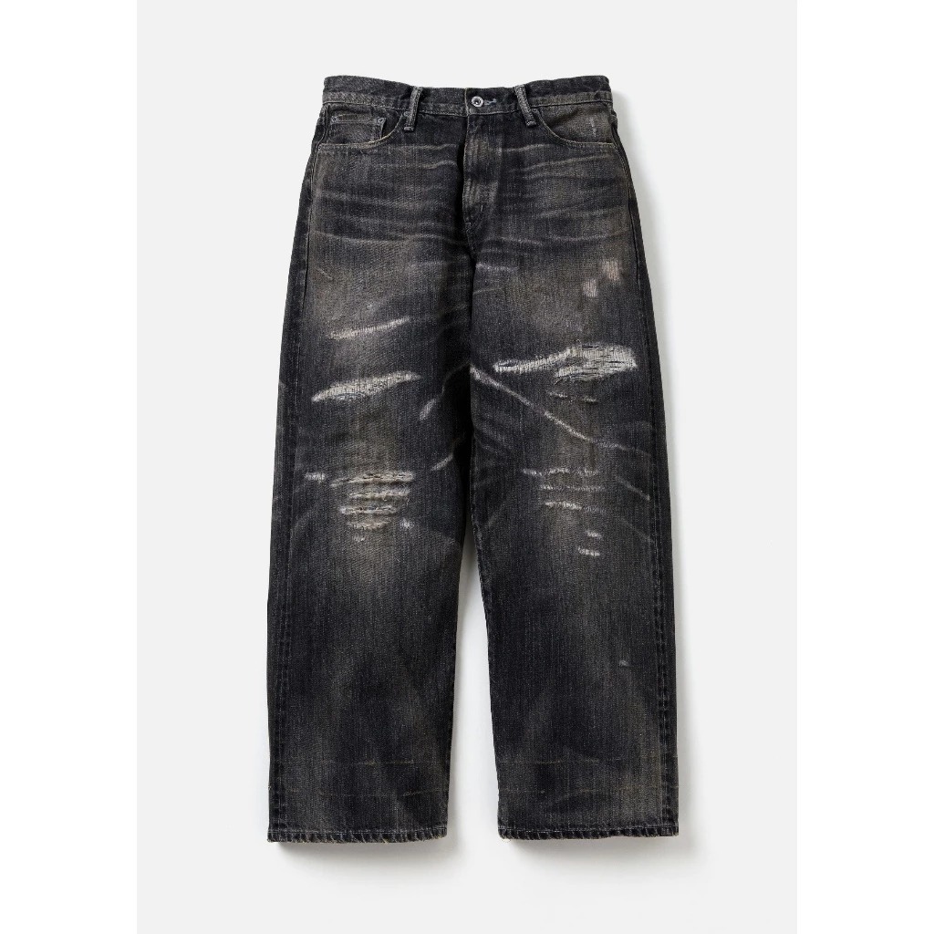 2024AW NEIGHBORHOOD SAVAGE DENIM DP WIDE PANTS 寬版 牛仔褲 牛王 現貨 242XBNH-PTM07