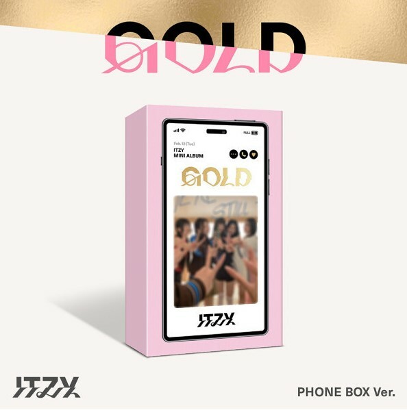 ITZY ～ GOLD <PHONE BOX VERSION> (Special Edition)