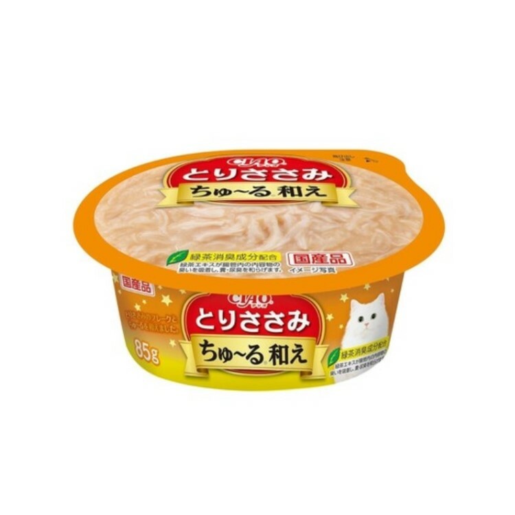 CIAO 吞拿魚鰹魚味 雞肉攪拌杯 85g