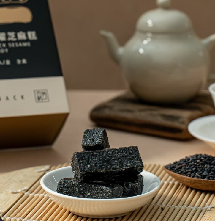 台灣 六月初一 黑曜芝麻糕(全素) 12入  (✈️直送香港✈️運費到付)