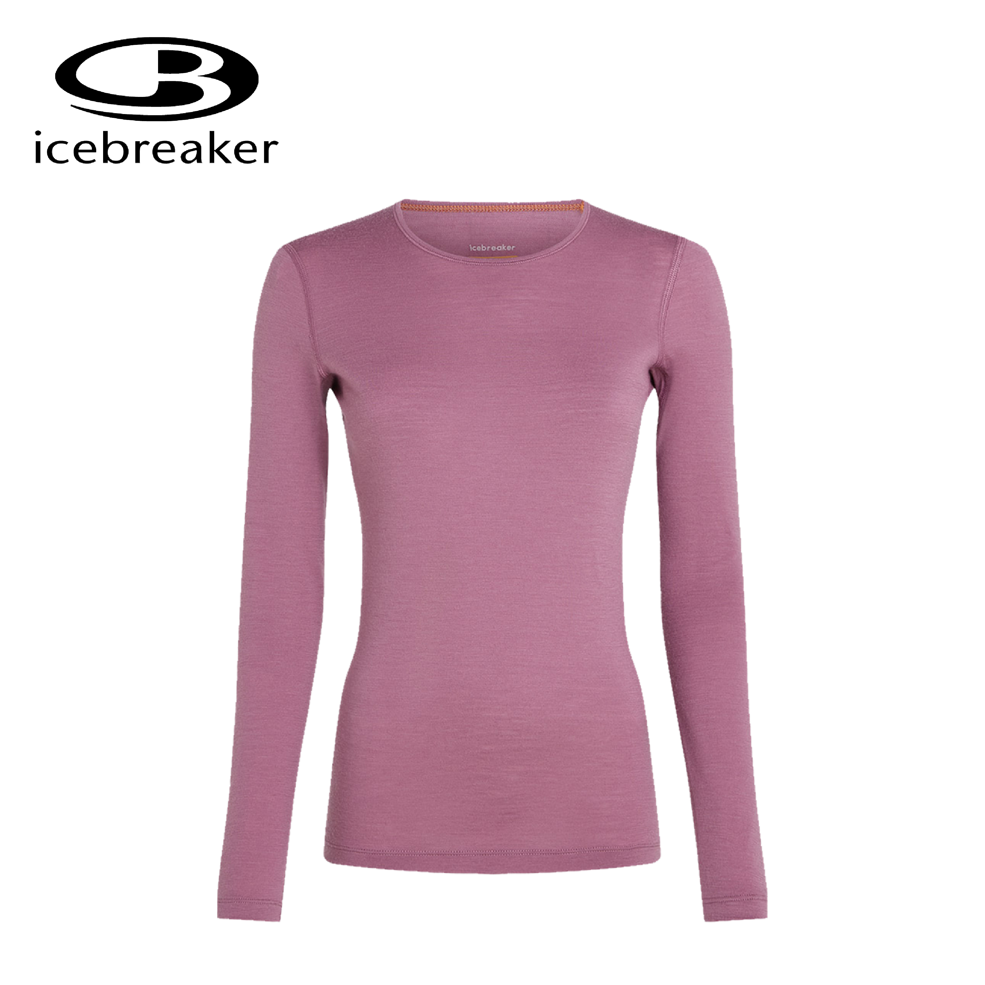 Icebreaker Oasis 200 素色圓領長袖上衣 女款 (3色) 12IB104375