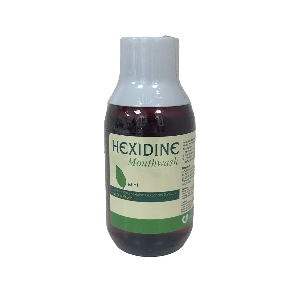 Chlorhexidine Gluconate (Hexidine) 0.2% Mouthwash (300mL/Bot)