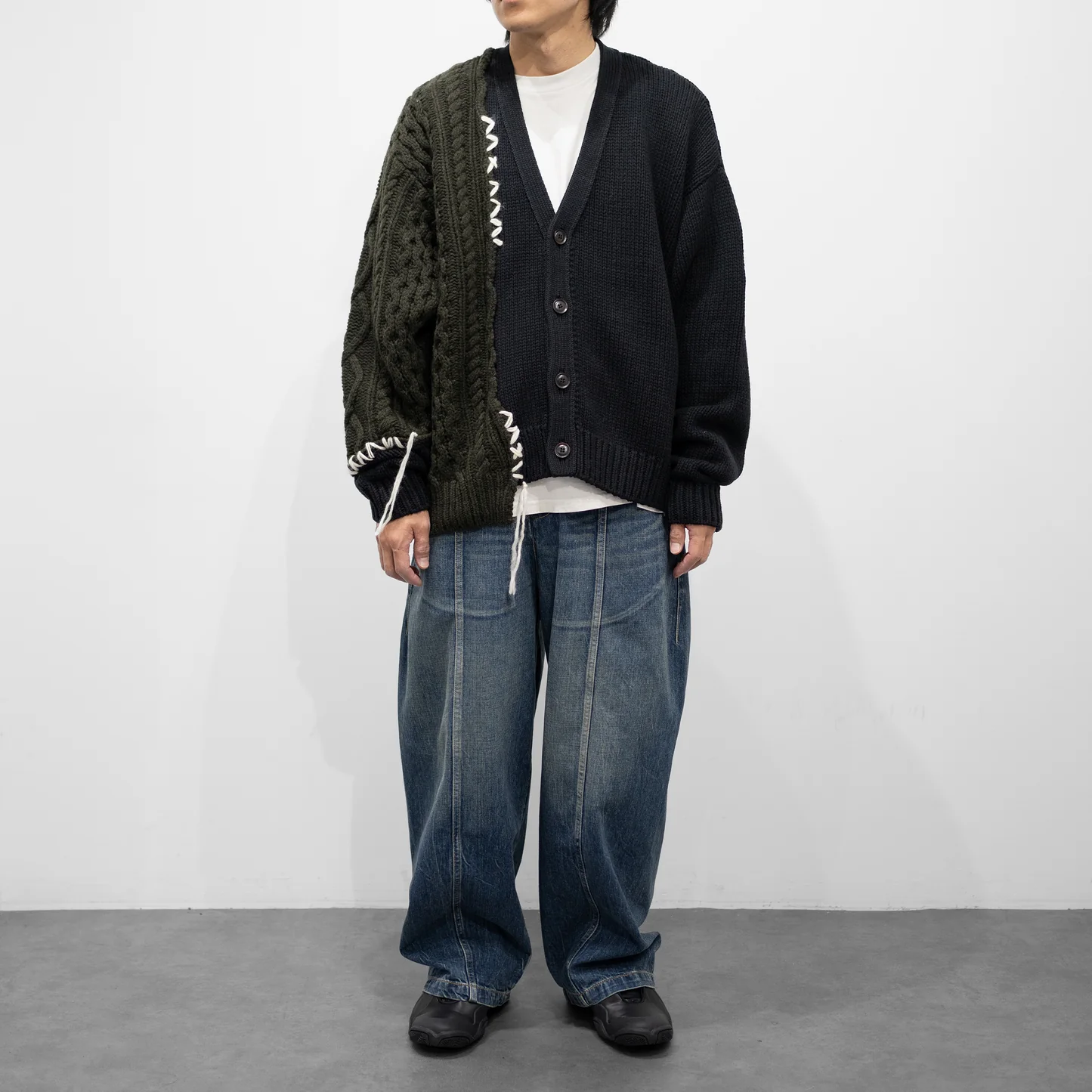 TOY DEVIL - FRANKEN CARDIGAN / 3COLORS