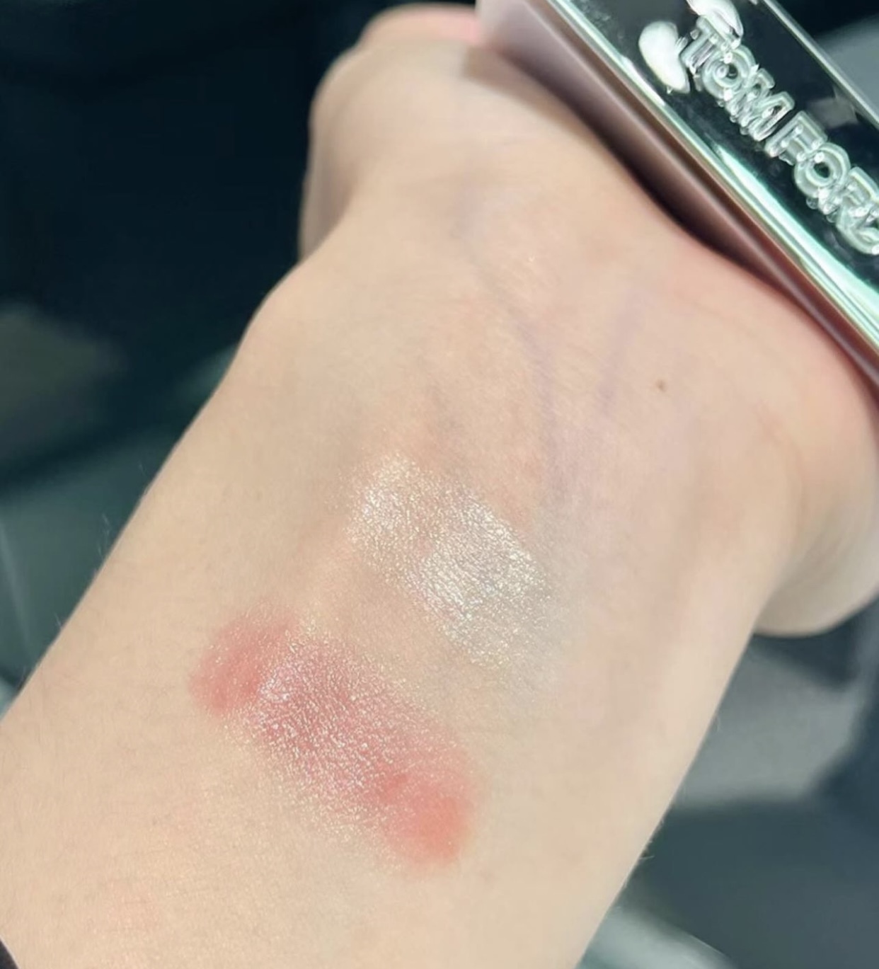 TOM FORD 雪映流光限定雙色高光胭脂盤 01# HIGH ALTITUDE