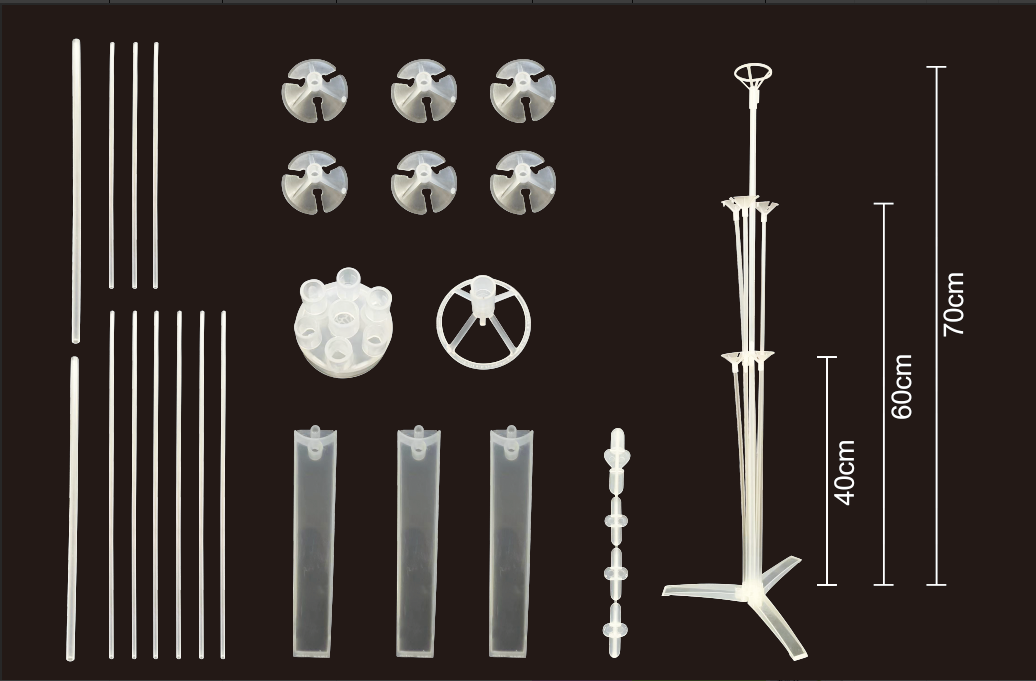 三腳氣球支架(桌飄)