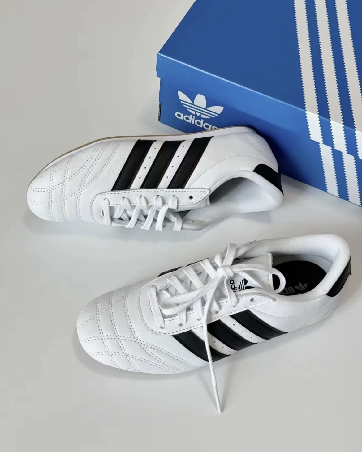 Adidas Taekwondo 跆拳道鞋 足球鞋 復古 焦糖底 白