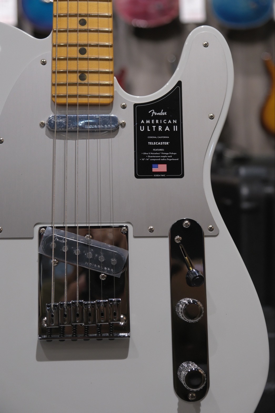 Fender American Ultra II Telecaster Quartersawn Maple Avalanche 電吉他 公司貨【宛伶樂器】