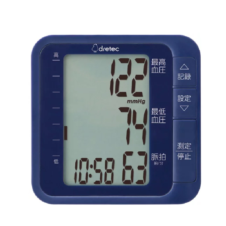 多利科 -上臂式血壓計【BM-210系列】(藍色/白色)