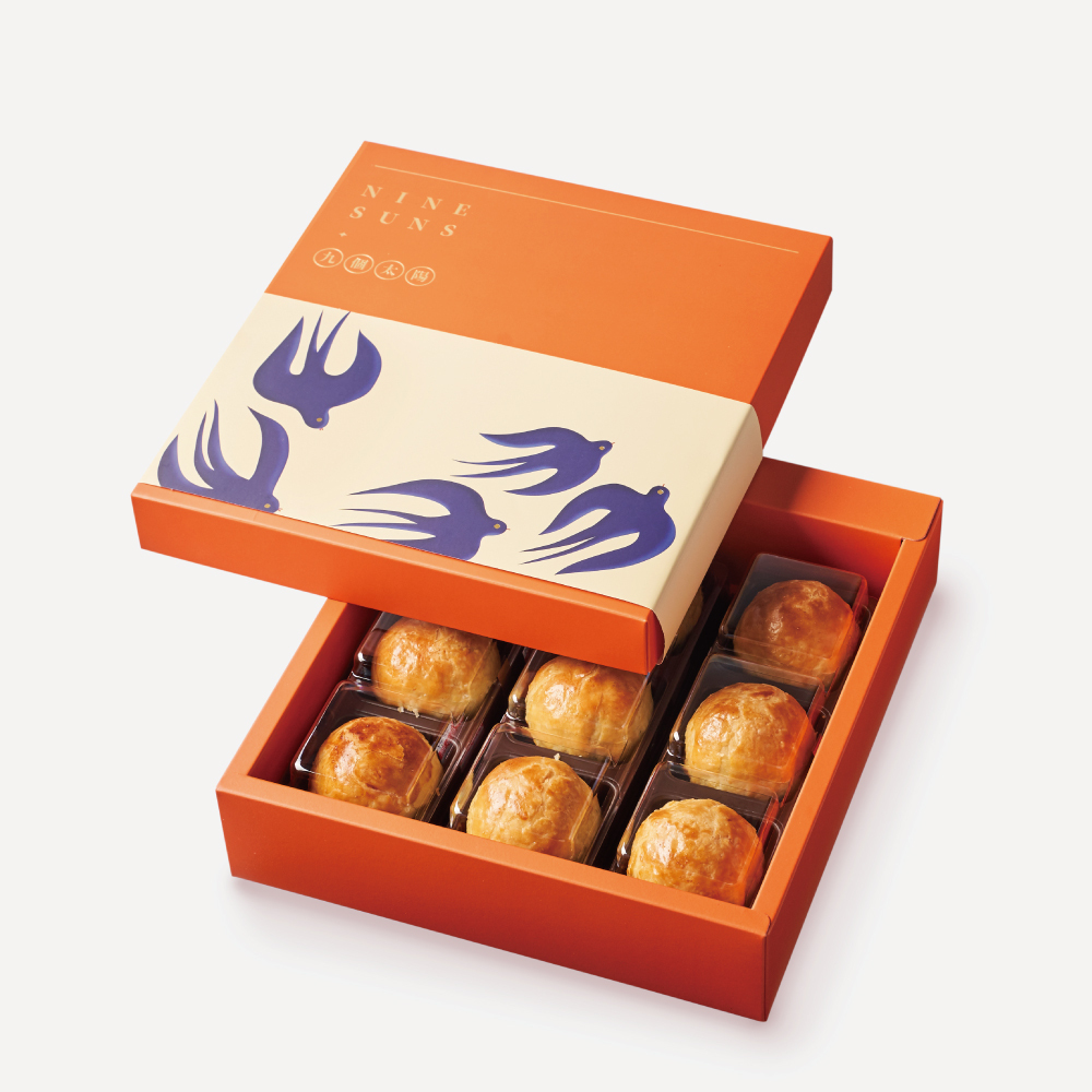 🌙酥皮蛋黃酥9入