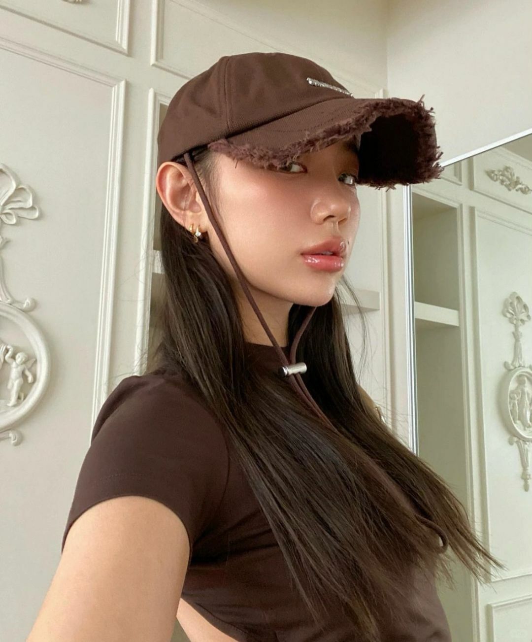 Jacquemus Les Classiques Fringe Baseball Cap
