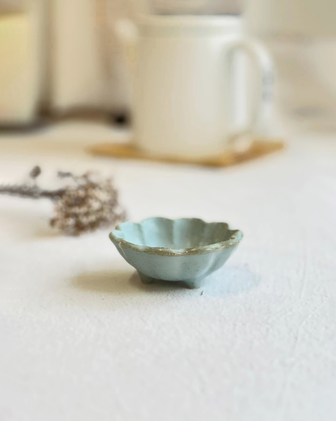 美濃燒 Rinka 8.5cm豆皿 空練｜小兵製陶所