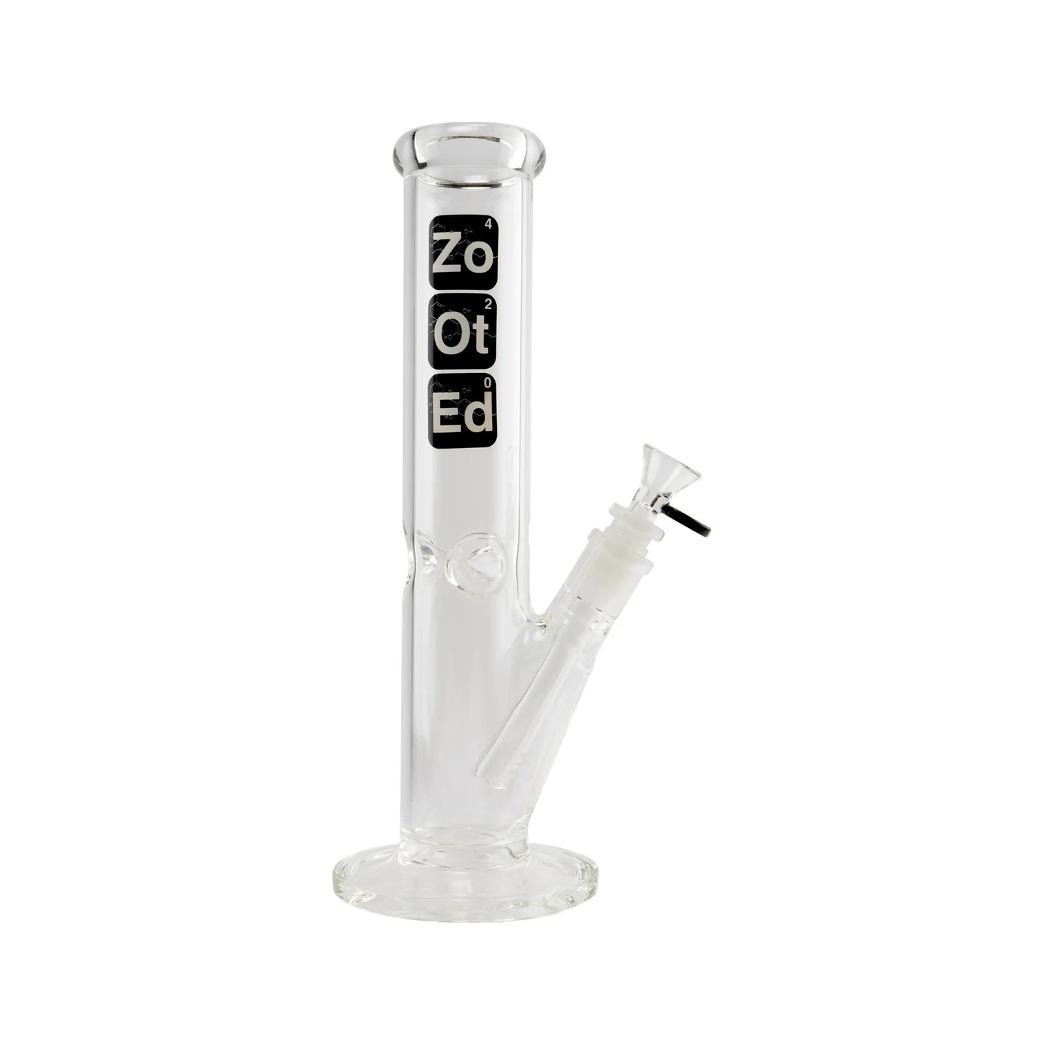 ZOOTED GLASS 12” WATER PIPE – HONEYCOMB TUBE
