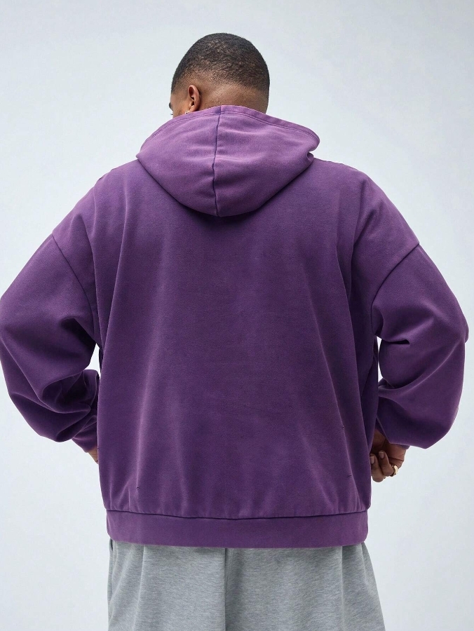 KADMAX大尺碼-秋冬長袖帽TEE〈CATW2418〉