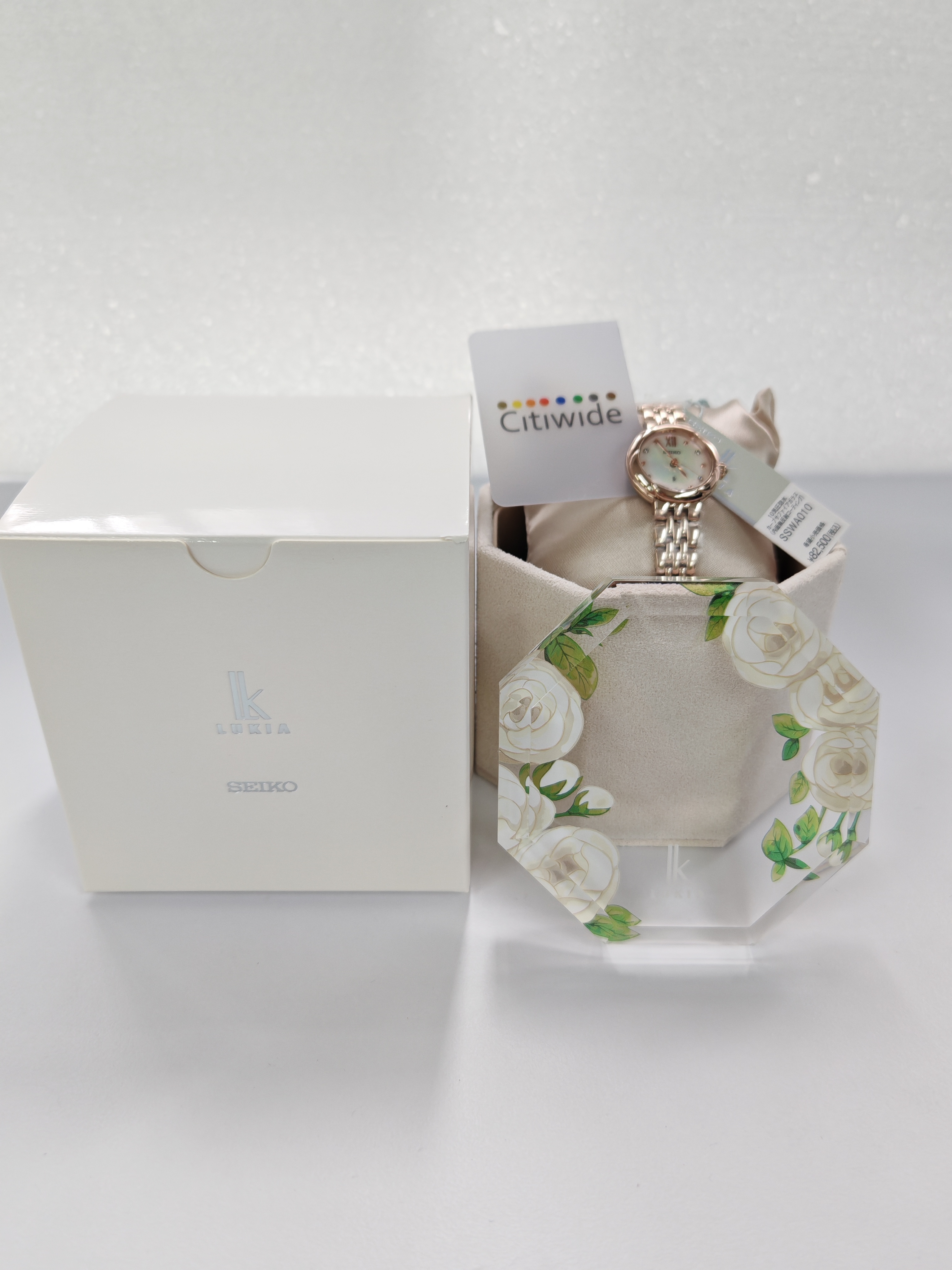 精工 SEIKO WATCH LUKIA GRUW HOLIDAY SEASON LIMITED EDITION SSWA010 LADIES' MADE IN JAPAN JDM 限量版女士手錶日本製造