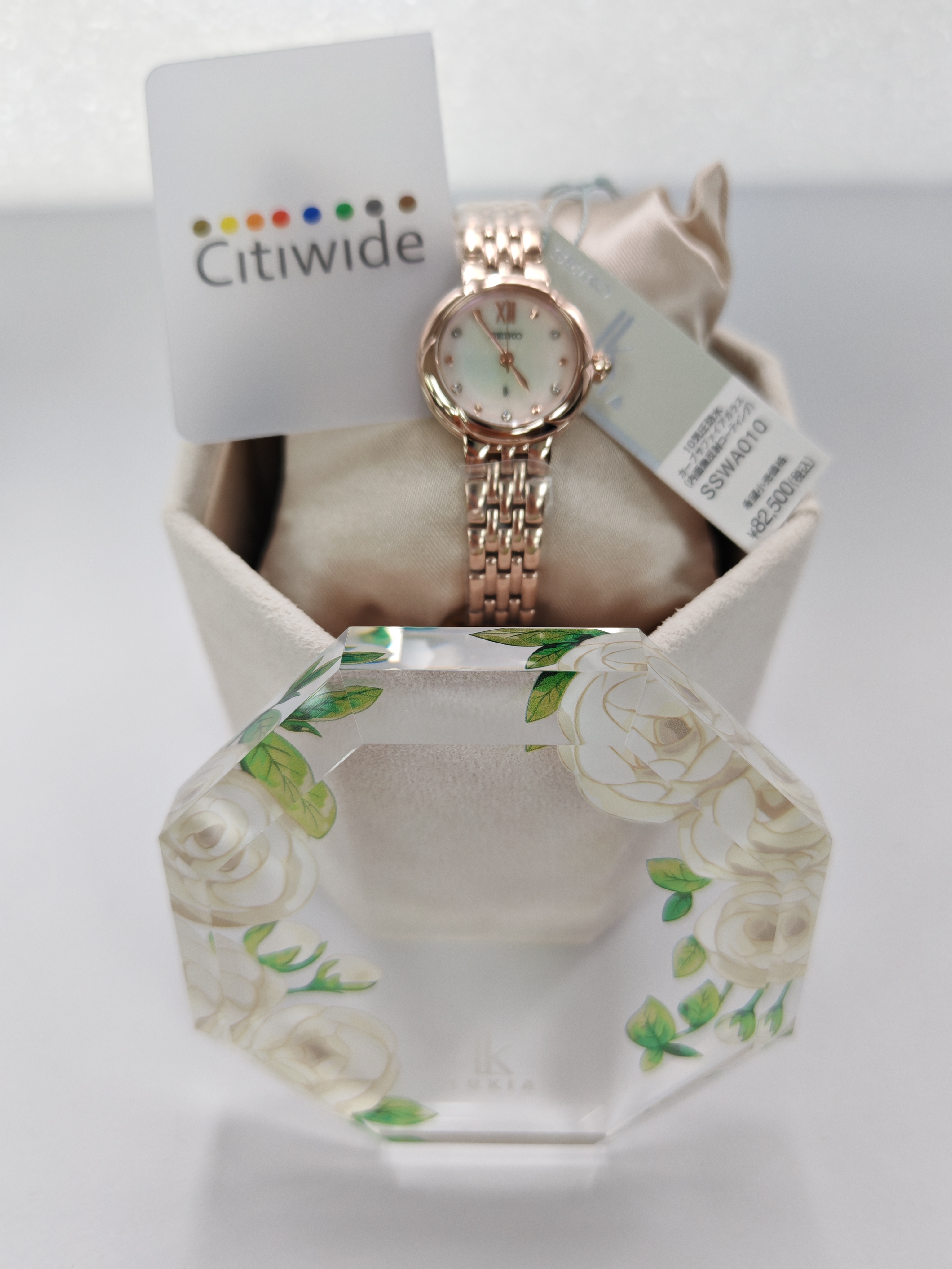 精工 SEIKO WATCH LUKIA GRUW HOLIDAY SEASON LIMITED EDITION SSWA010 LADIES' MADE IN JAPAN JDM 限量版女士手錶日本製造