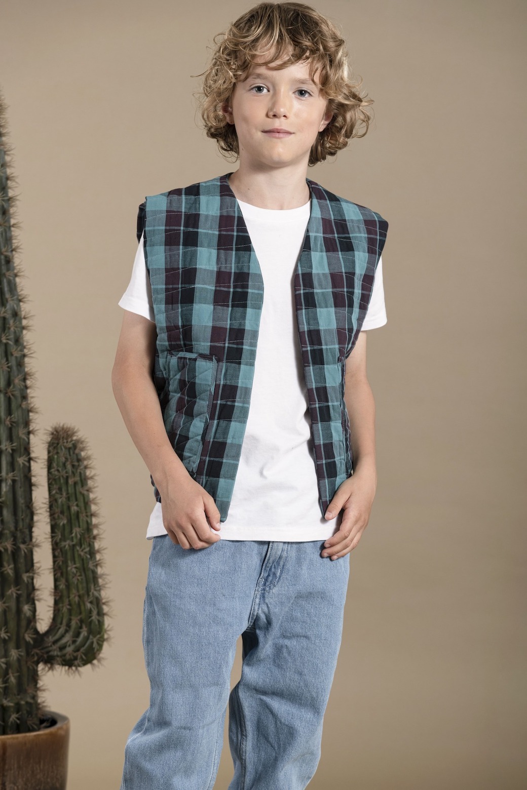 翡翠仙人掌 | 雙面背心