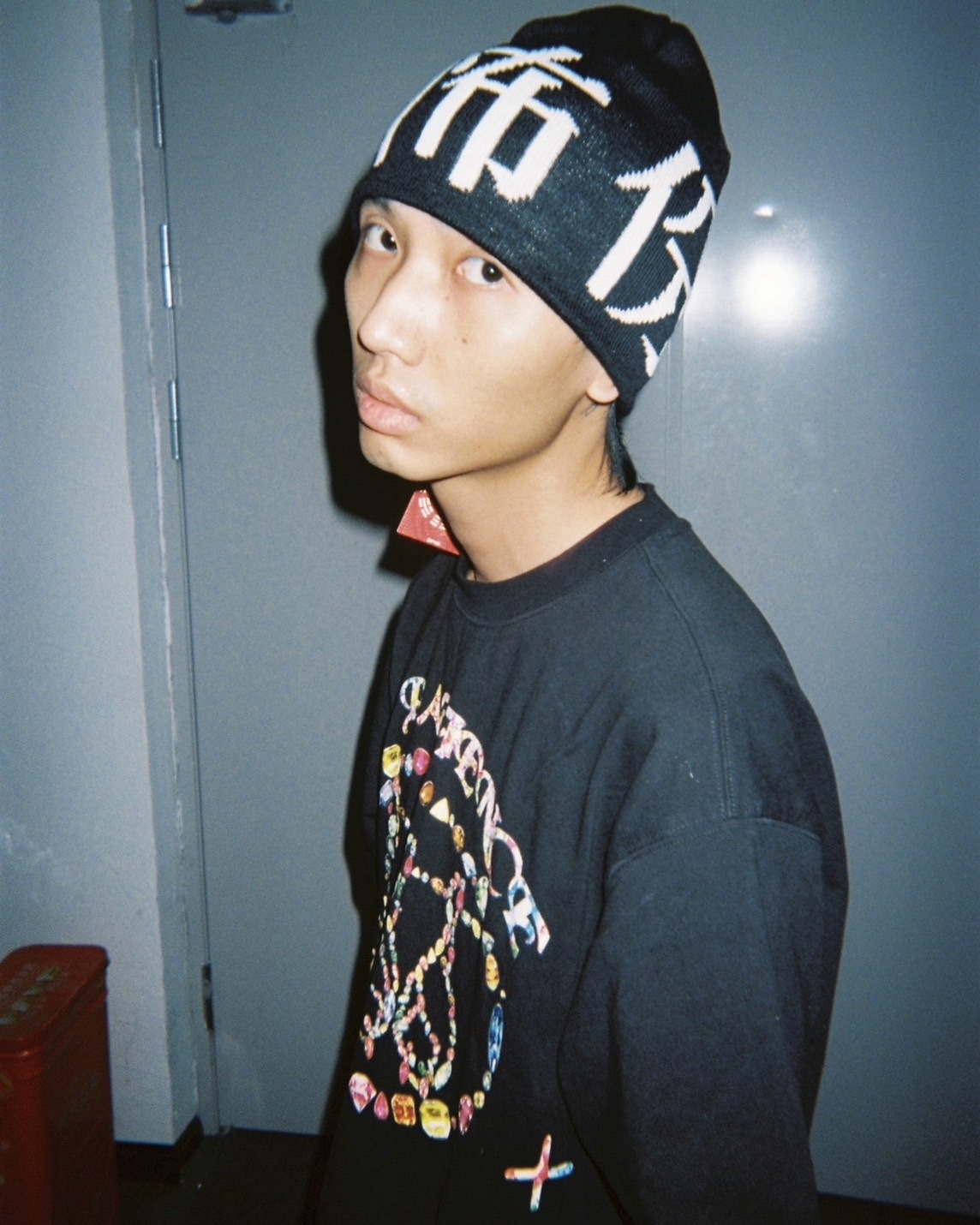 RTVG 恐怖份子 雙層針織 毛帽