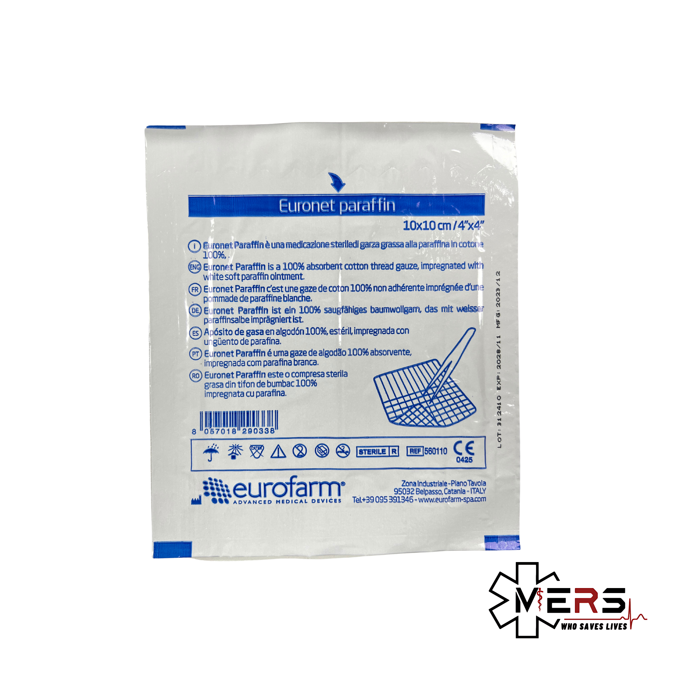 Euronet Parafin 油性紗布